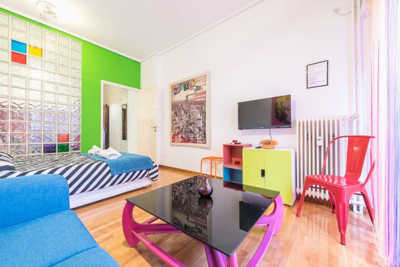 Zenios Amintas-Pop-Artment For Two In City Center Atenas Exterior foto