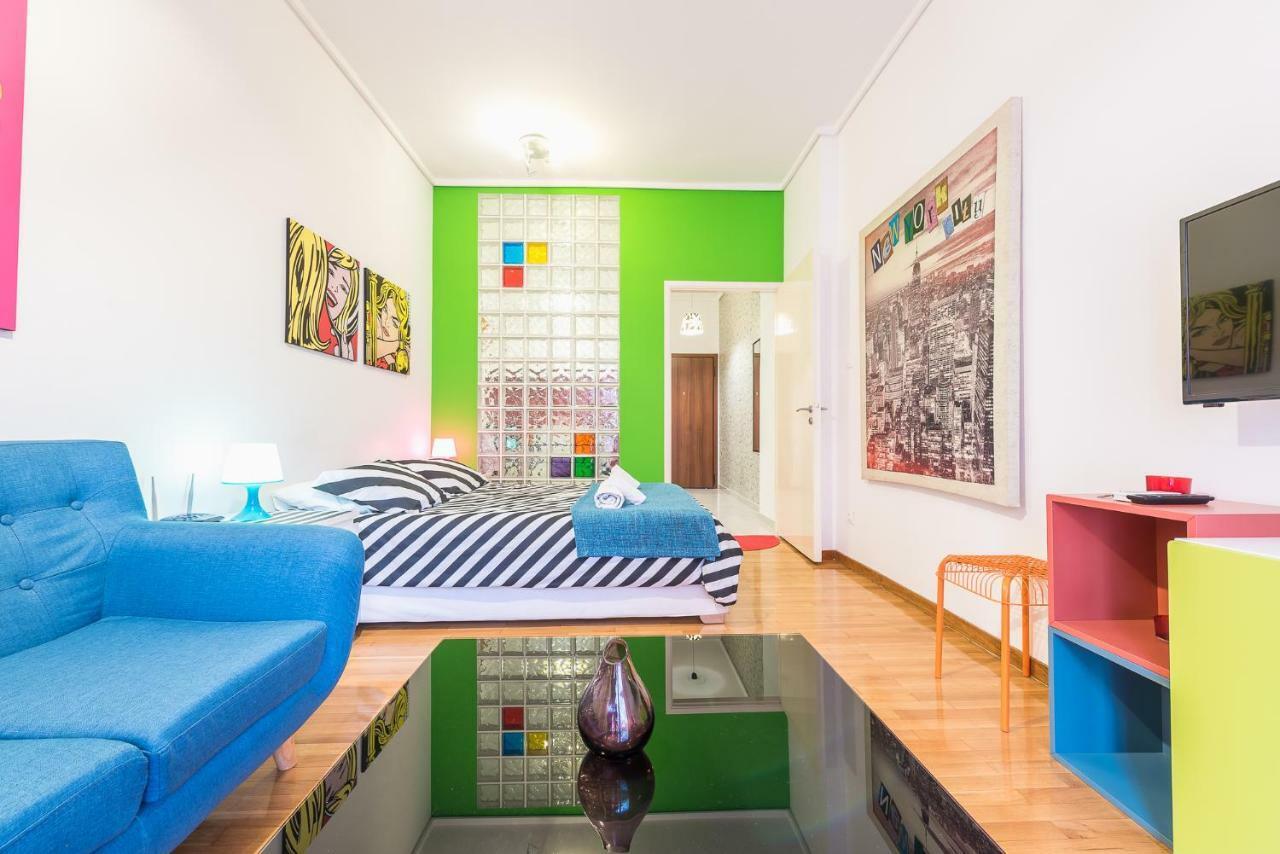 Zenios Amintas-Pop-Artment For Two In City Center Atenas Exterior foto