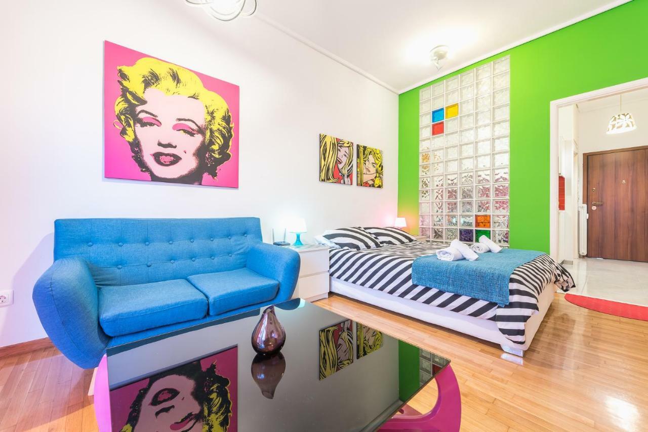 Zenios Amintas-Pop-Artment For Two In City Center Atenas Exterior foto